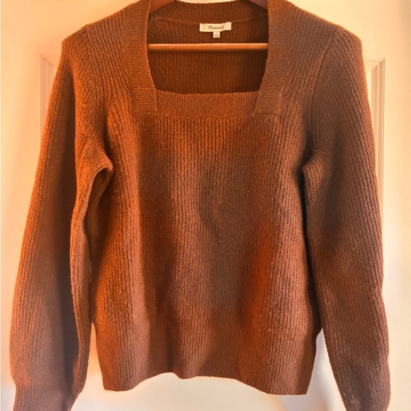 Madewell Sweaters - Madewell Women's Tan Crew Neck Sweater